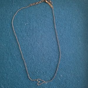 Zoe Chicco Mixed Small Hammered Heart Necklace